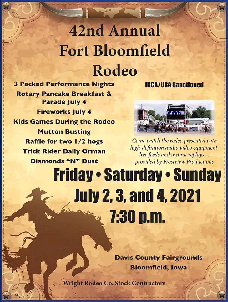 Fort Bloomfield Rodeo Davis County Agricultural Society, Inc.